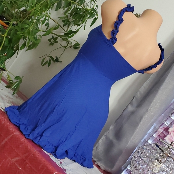 CLEARANCE FINAL PRICE Royal Blue Sundress - Picture 8 of 11